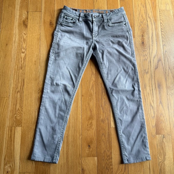 Rock Revival Denim - Rock Revival Gray Easy Skinny Jeans Size 27